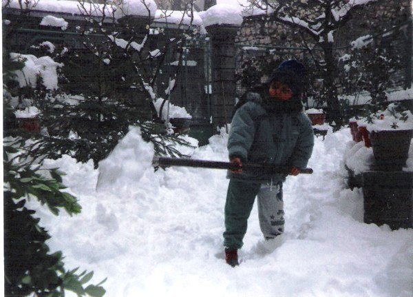 Neve a Guarcino Pasqua 1995